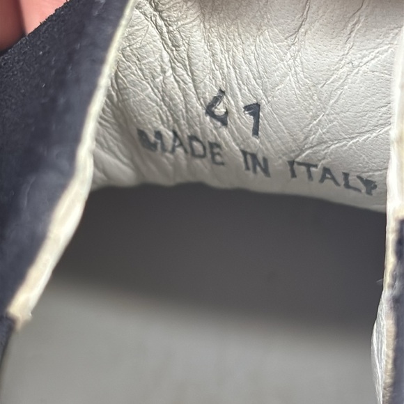 🔥🔥🔥 Lanvin black Suede Men Ankle Chelsea Boot Sneaker Shoes Size: 8 US/ 41EU🔥🔥🔥 - Picture 7 of 11